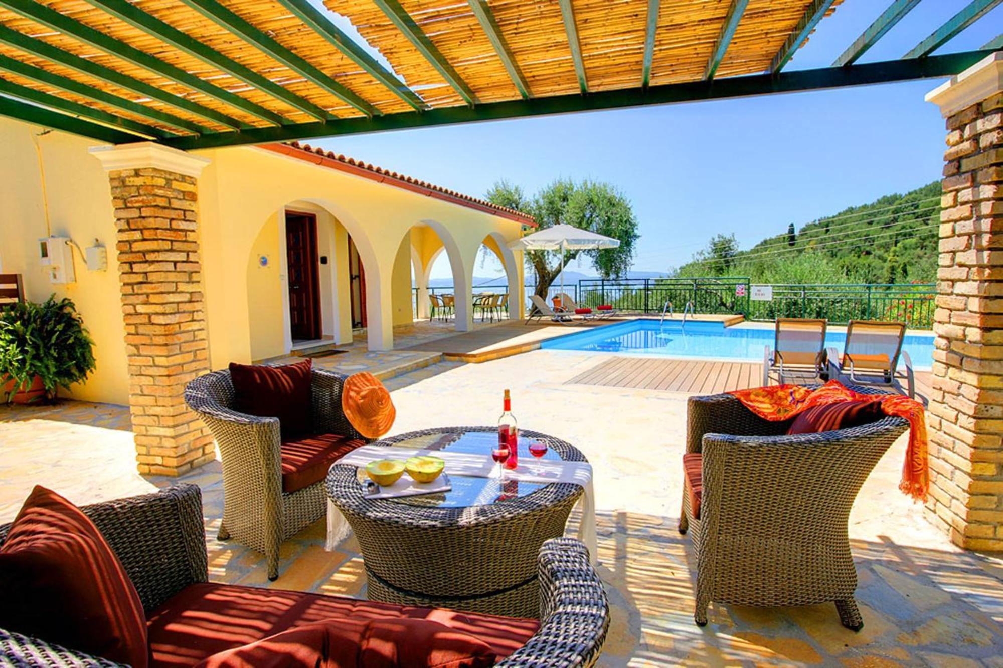 Villa Nitsa Signature Villa In Exquisite Northeastern Corfu Greece Nisaki  ภายนอก รูปภาพ